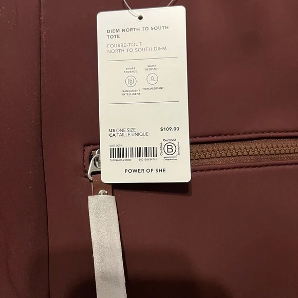 Athleta Diem North to South Tote Bag – One Size - Picture 7 of 7